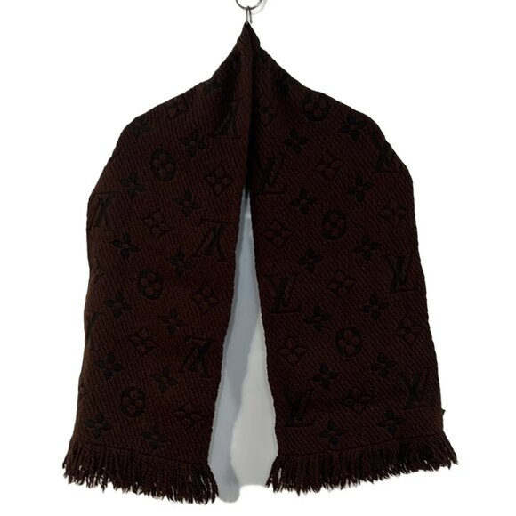 LOUIS VUITTON Eschar Progo Mania Maroon - Unconfirmed Scarf 316-032525 - Picture 1 of 6